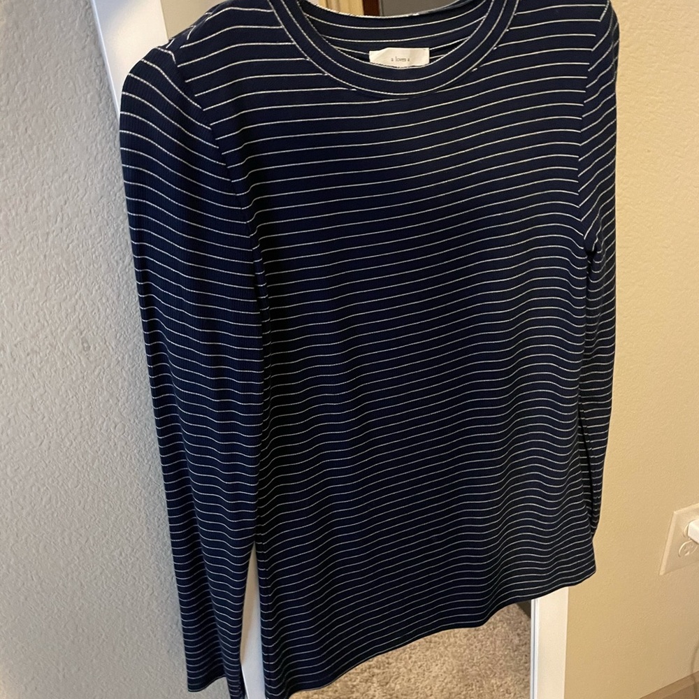 Long Sleeve Striped Top